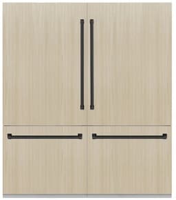 ZLINE 72 Inch Autograph 72" Built In Counter Depth French Door Refrigerator RBITZ72MB | Fridge.com