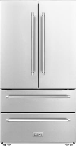 ZLINE 36 Inch Counter Depth French Door Refrigerator RFM36 | Fridge.com
