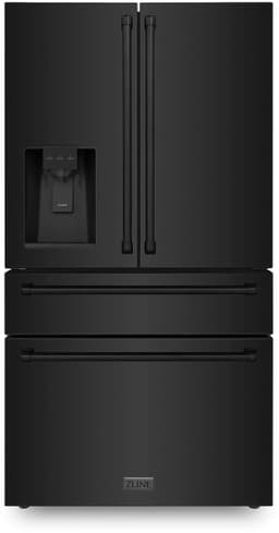 ZLINE 36 Inch Counter Depth French Door Refrigerator RFMW36BS | Fridge.com