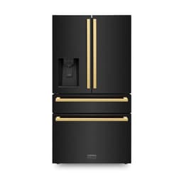 ZLINE 36 Inch Autograph 36" Counter Depth French Door Refrigerator RFMZW36BSFG | Fridge.com