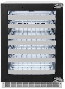 ZLINE 24 in. Touchstone Dual Zone 44 Bottle Wine Cooler With Panel Ready Glass Door (Rwdpo-24) | Fridge.com