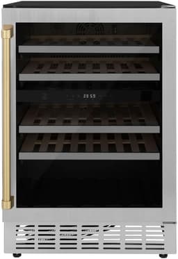 ZLINE Autograph 24 in. Monument 44 Bottle Wine Cooler With Accents | Fridge.com