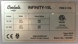 Recalled Cooluli mini fridge — CPSC 26685 | Fridge.com