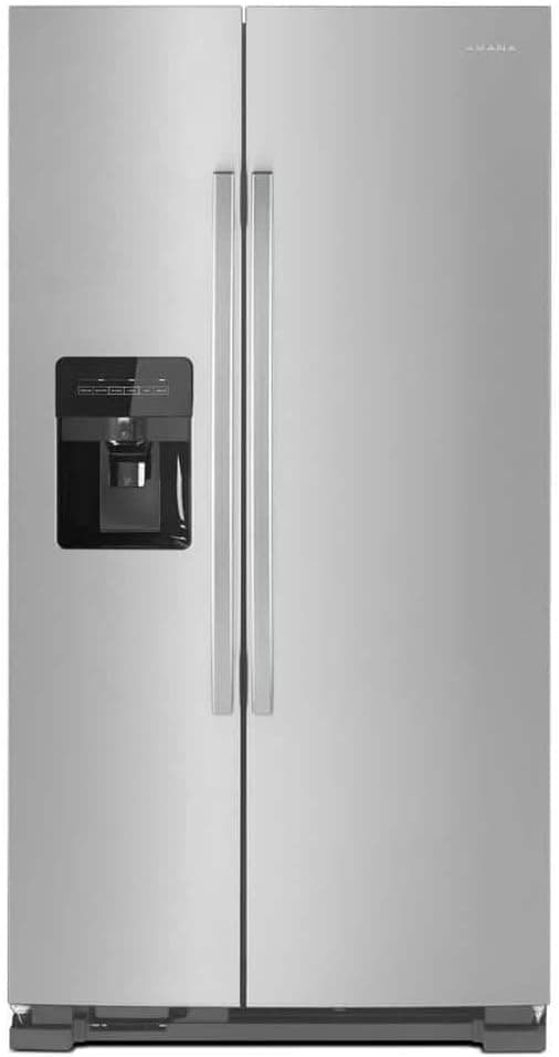 Amana 25 Cu. Ft. Stainless Steel Side-by-Side Refrigerator