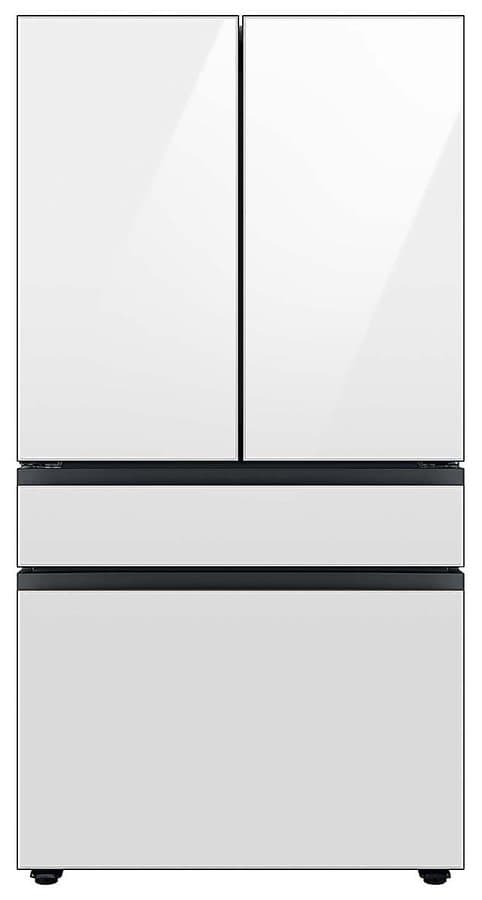 23 Cu. Ft. Bespoke Counter Depth 4-Door French Door Refrigerator With Beverage Center 36-Inch Wide in White — Samsung, model RF23BB860012AA