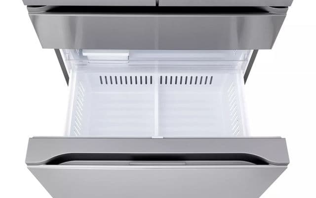 Open refrigerator freezer drawer and bin — Fridge.com