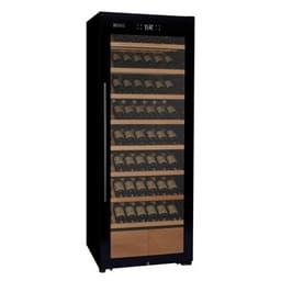 Allavino 248 Bottle Single Zone Freestanding Wine Refrigerator With Display Shelving And Black Glass Door - Right Hinge | Fridge.com