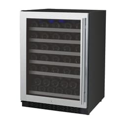 Allavino Flexcount Series 56 Bottle Single Zone Built-In Wine Cooler Refrigerator With Stainless Steel Door - Left Hinge | Fridge.com