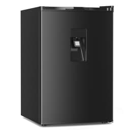 4.4 cu.ft Black Dorm Fridge With Freezer & Water Dispenser: Single Reversible Door, Adjustable Thermostat For Bed/Dorm/Office/Kitchen | Fridge.com