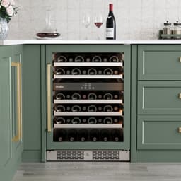 Avallon AWC242DPRGRH 24 Inch Wide 45 Bottle Capacity Dual Zone Wine Cooler with Right Swing Door | Fridge.com