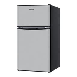 Bangson 3.2 cu.ft Mini Fridge With Freezer, 2 Door Compact Refrigerator, Adjustable Temperature & Low Noise, For Apartment, Dorm, Office, Black | Fridge.com