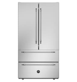 Bertazzoni 36" 22.5 Cubic Feet Energy Star Smudge-Resistant French Door Refrigerator With Water And Ice Dispenser | Fridge.com