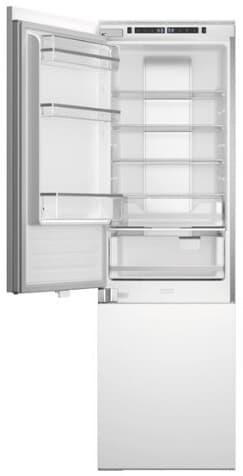 Bertazzoni 24 Inch Built In Bottom Freezer Refrigerator REF24BMBPNBL | Fridge.com