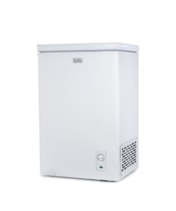 Black+Decker - 2.0 cu. ft. Compact Chest Freezer, Deep Freezer Holds Up To 70 lbs. Of Frozen Food - White | Fridge.com