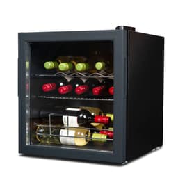Black+Decker - Wine Fridge 14 Bottles, Freestanding Wine Refrigerator With Compressor Cooling - Black | Fridge.com