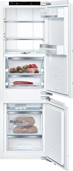 Bosch 24 Inch 800 24" Built In Counter Depth Bottom Freezer Refrigerator B09IB91NSP | Fridge.com