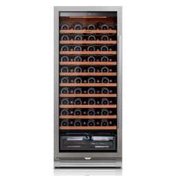 24" 90-Bottle Built-In & Freestanding Wine Refrigerator, 9.72 cu.ft. Large Capacity Wine Cooler, 40F65F Single Zone, Stainless Steel Frost-Free Win | Fridge.com