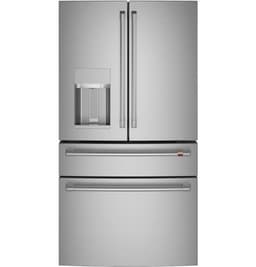 Café CXE22DP2PS1 22.3 Cu. Ft. Stainless French Door Counter Depth Smart Refrigerator | Fridge.com