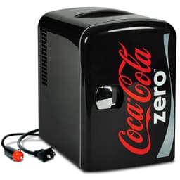 Coca-Cola Coke Zero 4L Cooler/Warmer 12V Dc 110V Ac Mini Fridge, Black | Fridge.com