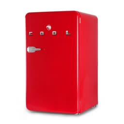Commercial Cool - 3.2 cu. ft. Refrigerator With Freezer, Vintage Style Refrigerator - Red | Fridge.com