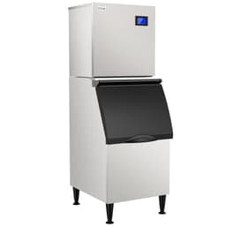 Cotlin 650 lb. Daily Production Clear Cube Ice Freestanding Commercial Ice Maker Machine With Self-Cleaning | Fridge.com