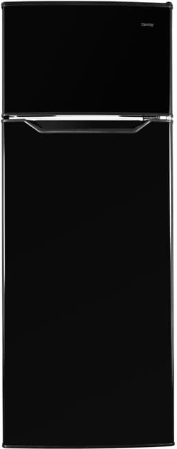 Danby DPF074B2BDB-6 7.4 cu ft. Apartment Size Fridge Top Mount in Black | Fridge.com