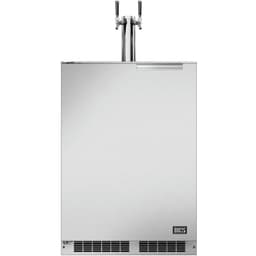 DCS 24-Inch 5.7 Cu. Ft. Left Hinge Outdoor Rated Dual Tap Beer Dispenser/Kegerator - RF24BTL2 | Fridge.com