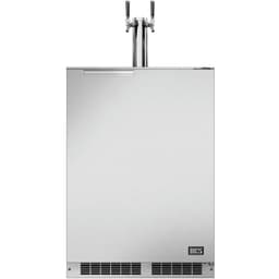 DCS 24-Inch 5.7 Cu. Ft. Right Hinge Outdoor Rated Dual Tap Beer Dispenser/Kegerator - RF24BTR2 | Fridge.com