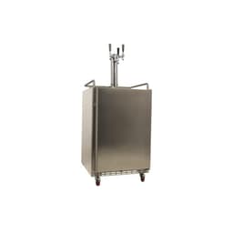 EdgeStar 6.62 Cubic Feet Triple Tap Freestanding Kegerator With Door Lock And | Fridge.com