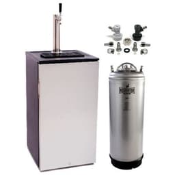 18 Inch Wide Kegerator With New Home Brew Keg | Fridge.com