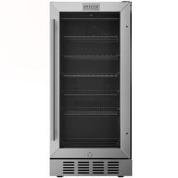 15 in. 80 (12 oz.) Can Built-In Beverage Cooler Fridge W/ Precision Temp Controls, Adjustable Shelves In Black | Fridge.com