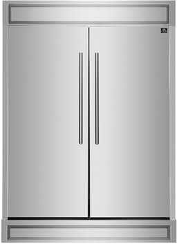 Forno 60 Inch Built In Counter Depth Side-By-Side Refrigerator FFFFD172260S | Fridge.com