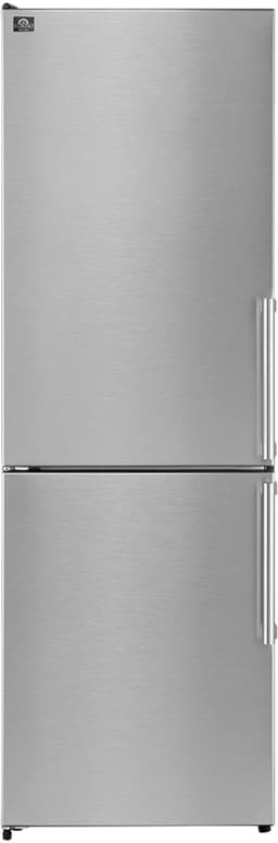 Forno Appliances - Guardia 10.8 cu. ft. Compact Fridge With Bottom Freezer - Stainless Steel | Fridge.com