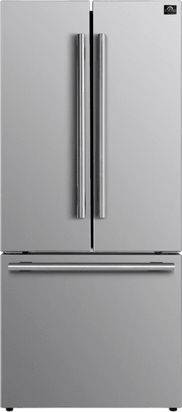 Forno 30 Inch Espresso Gallipoli 30" Counter Depth French Door Refrigerator FFFFD197431SB | Fridge.com
