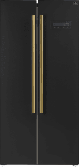 Forno 33 Inch Salerno 33" Counter Depth Side-By-Side Refrigerator FFRBI180533BLK | Fridge.com