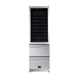 Azienda Dual Temperature Zone 24'' Wine Cooler 108 Bottles With Two Refrigerated Drawers | Fridge.com