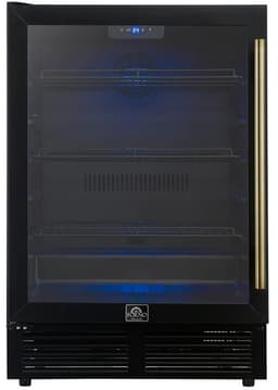 Forno Frescolino 23" Freestanding/Built In Undercounter Beverage Center FWCDR666524BLK | Fridge.com