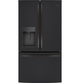 GE GFE28GELDS 36" French Door Refrigerator with 27.8 cu. ft. Total Capacity in Black Slate | Fridge.com