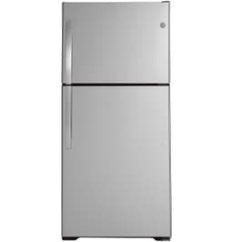 19.2 Cu. Ft. Top Freezer Refrigerator in Fingerprint Resistant Stainless Steel, Garage Ready | Fridge.com
