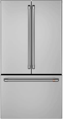 GE Café CWE23SP2MS1 23 Cu. Ft. Stainless Counter-Depth French Door Refrigerator | Fridge.com