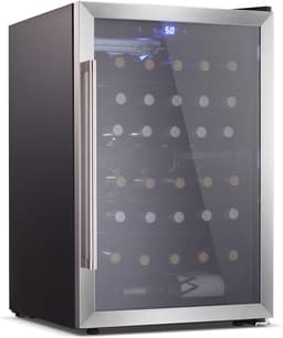4.4 cu ft 37 Bottle And 145 Can Single Zone Freestanding Wine And Beverage Refrigerator | Fridge.com