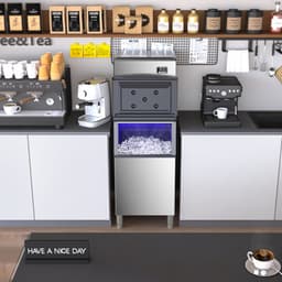 Commercial Ice Maker 400Lbs/24H Ice Machine W/ 200 lbs Storage Bin | Fridge.com