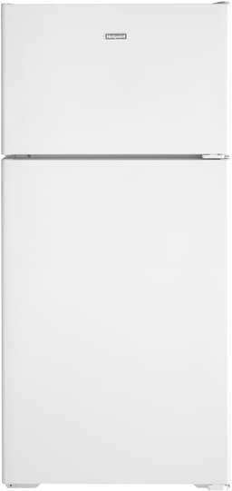 Hotpoint - 28 in. Wide 15.6 cu. ft. Top-Freezer Refrigerator With LED Interior Lighting - White | Fridge.com