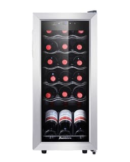 Kalamera 13.6'' W Freestanding 1.8 Cubic Feet Beverage Cooler With Wine Storage | Fridge.com