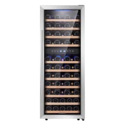 Kalamera Dual Zone 19.5'' Freestanding 73 Bottle Wine Refrigerator | Fridge.com
