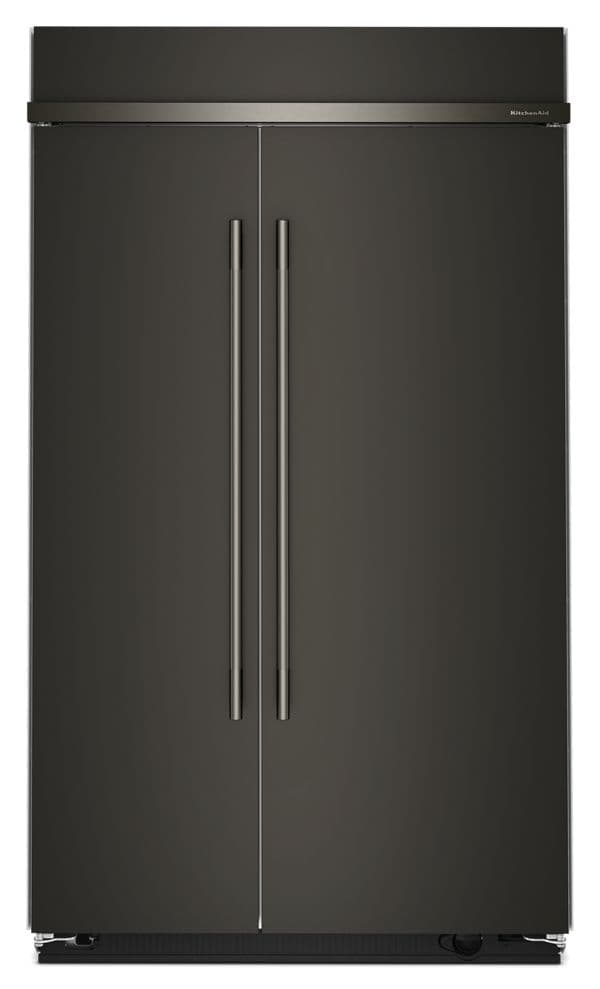 KitchenAid KitchenAid 48 Inch 48" Built In Counter Depth Side-by-Side Refrigerator KBSN748SBE | Fridge.com