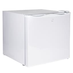 Koolatron Mini Upright Freezer 1.2 cu ft (34L) White, Manual Defrost, Space-Saving Flat Back, Reversible Door, Wire Shelf, for Apartment, Condo, Office, RV, Cabin, Dorm Room, Home Bar | Fridge.com