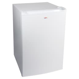 Koolatron Compact Upright Freezer, 3.1 cu ft (88L), White, Manual Defrost Design, Space-Saving Flat Back, Reversible Door, 3 Pull-Out Basket Shelves, for Apartment, Condo, Cottage | Fridge.com