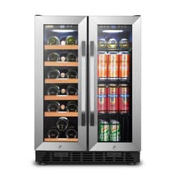 24" 18 Bottle And 55 Can Dual Zone Freestanding/Built-In Wine And Beverage Refrigerator | Fridge.com