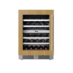 24 Inch Wide 37 Bottle Capacity Panel Ready Wine And Beverage Cooler With Left Hinged Door | Fridge.com